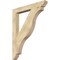 Ekena Millwork Funston Slat Rough Sawn Bracket, Douglas Fir, 4"W x 34"D x 42"H BKT04X34X42FST06RDF - alternate 1